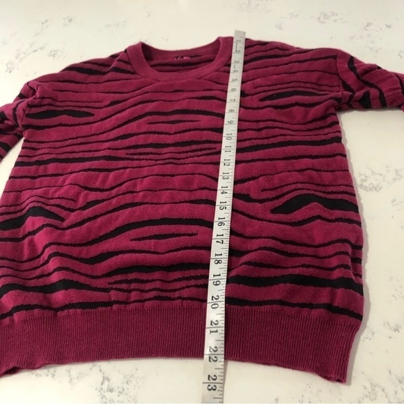 T/O sweater tigers print red,black size:S - Picture 14 of 14